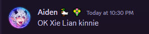 ok xl kinnie