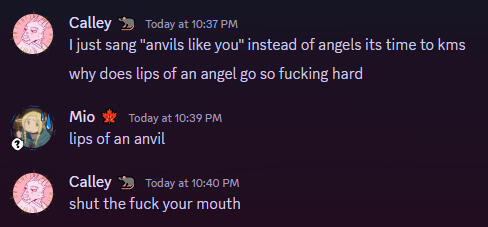 lips of an anvil